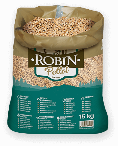 worek pelletu opałowego Robin do kupienia w Kowalu lub sklepie internetowym
